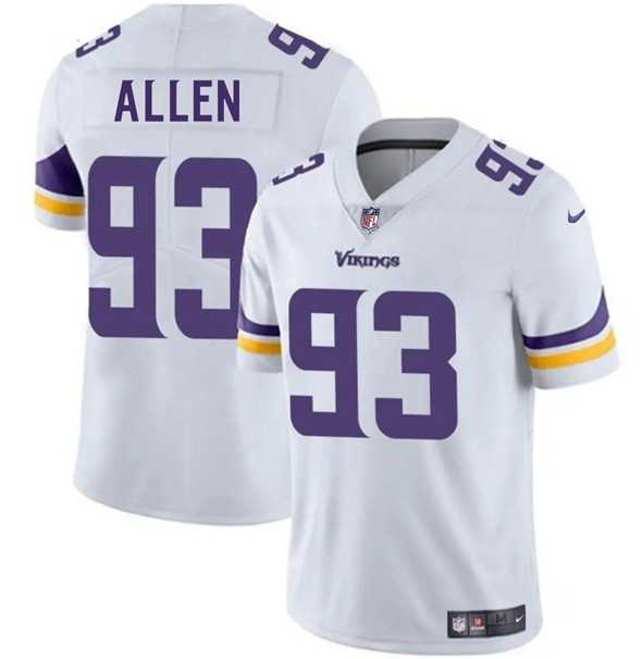 Men & Women & Youth Minnesota Vikings #93 Jonathan Allen White 2025 Vapor Limited Stitched Jersey,We sell and wholesale Men & Women & Youth Minnesota Vikings #93 Jonathan Allen White 2025 Vapor Limited Stitched Jersey on line form chian!